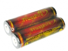 TrustFire TF18650 3.7V 3000mAh Protected Li-ion Battery 2-Pack
